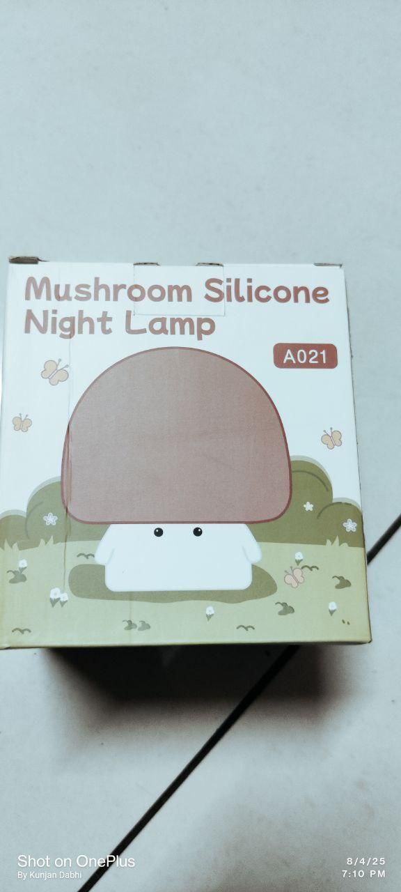 β¨ Mushroom Night Silicone Lamp | Rechargeable LED Night Light with Touch Sensor | Cute Decorative Mushroom Figurine β¨ ckfn0z-i0