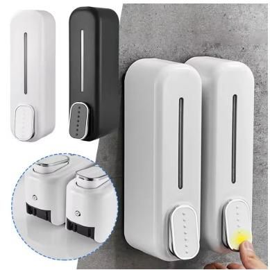 ✨ Wall-Mounted Press Soap Dispenser | Manual Liquid Soap & Shampoo Dispenser for Bathroom & Kitchen ✨ ckfn0z-i0