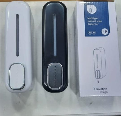 ✨ Wall-Mounted Press Soap Dispenser | Manual Liquid Soap & Shampoo Dispenser for Bathroom & Kitchen ✨ ckfn0z-i0