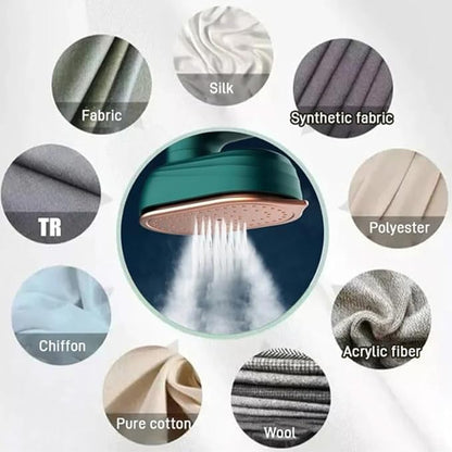 🌿 Micro Steam Iron ✨ Handheld Garment Steamer Dropdash