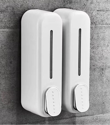 ✨ Wall-Mounted Press Soap Dispenser | Manual Liquid Soap & Shampoo Dispenser for Bathroom & Kitchen ✨ ckfn0z-i0
