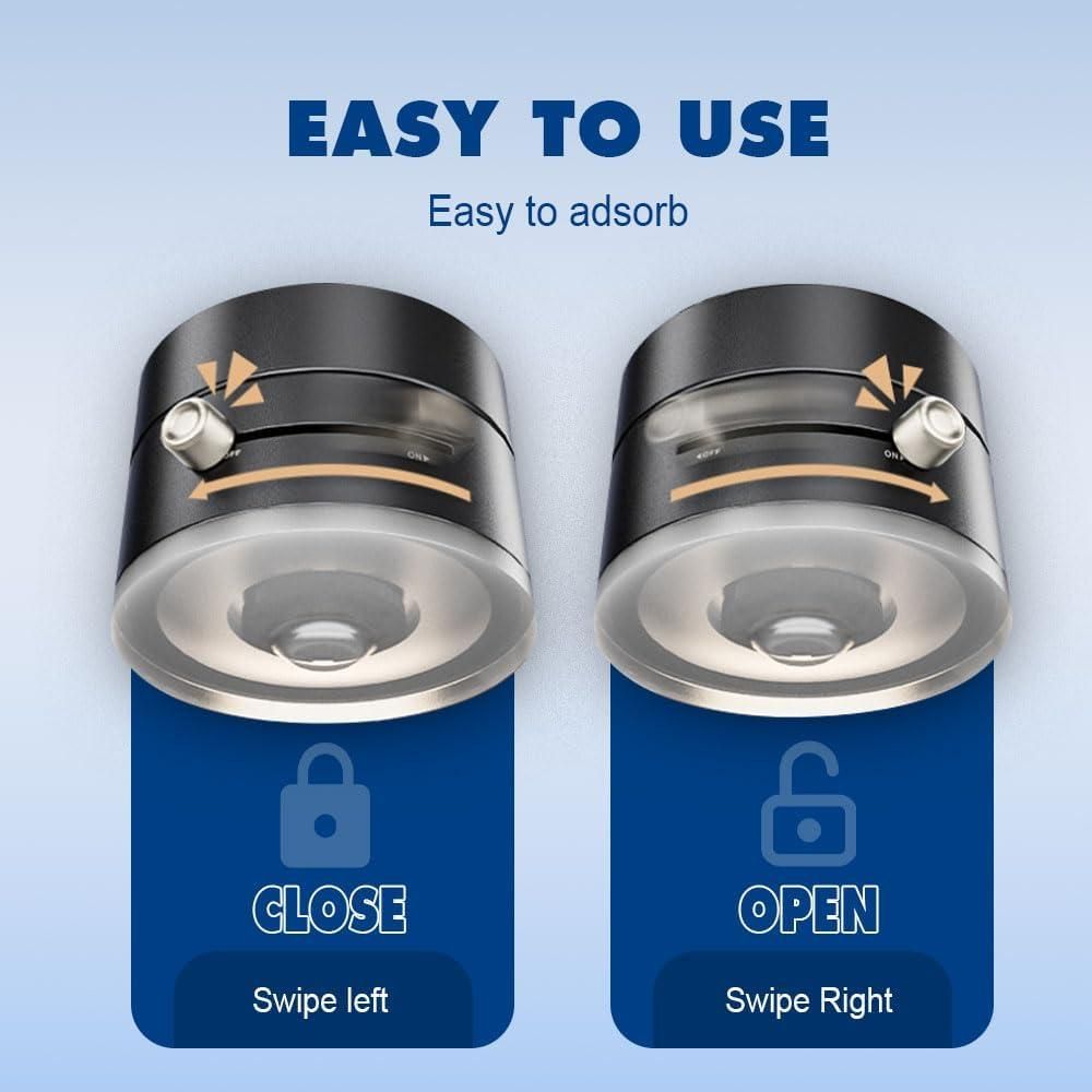 ✨ Vacuum Magnetic Suction Phone Holder | 360° Rotatable Foldable & Retractable Strong Magnetic Mobile Stand ✨ ckfn0z-i0