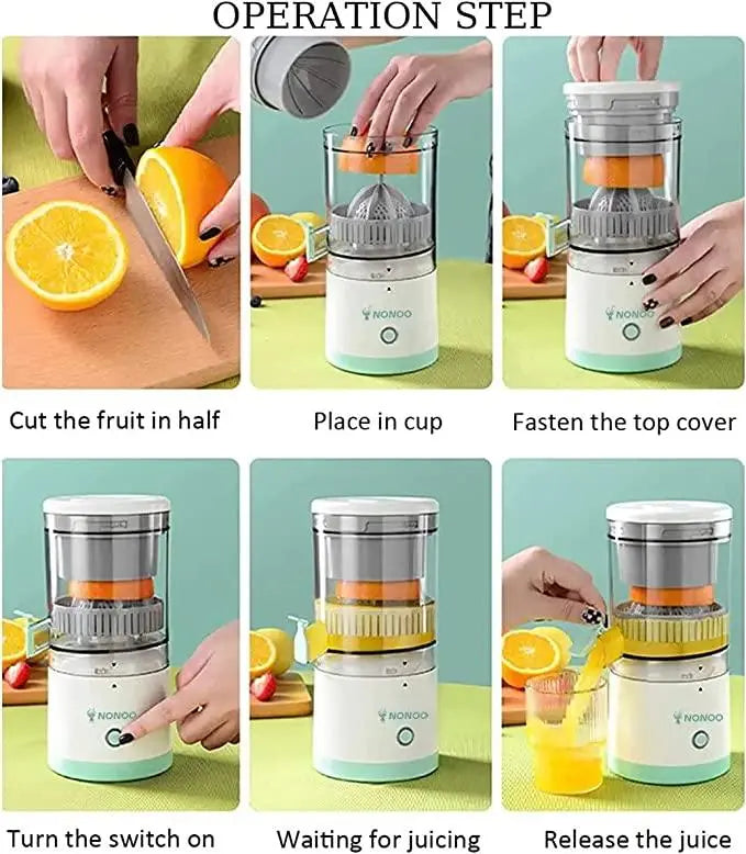 Electric Citrus Juicer : Ideal for juicing halved citrus fruits ckfn0z-i0