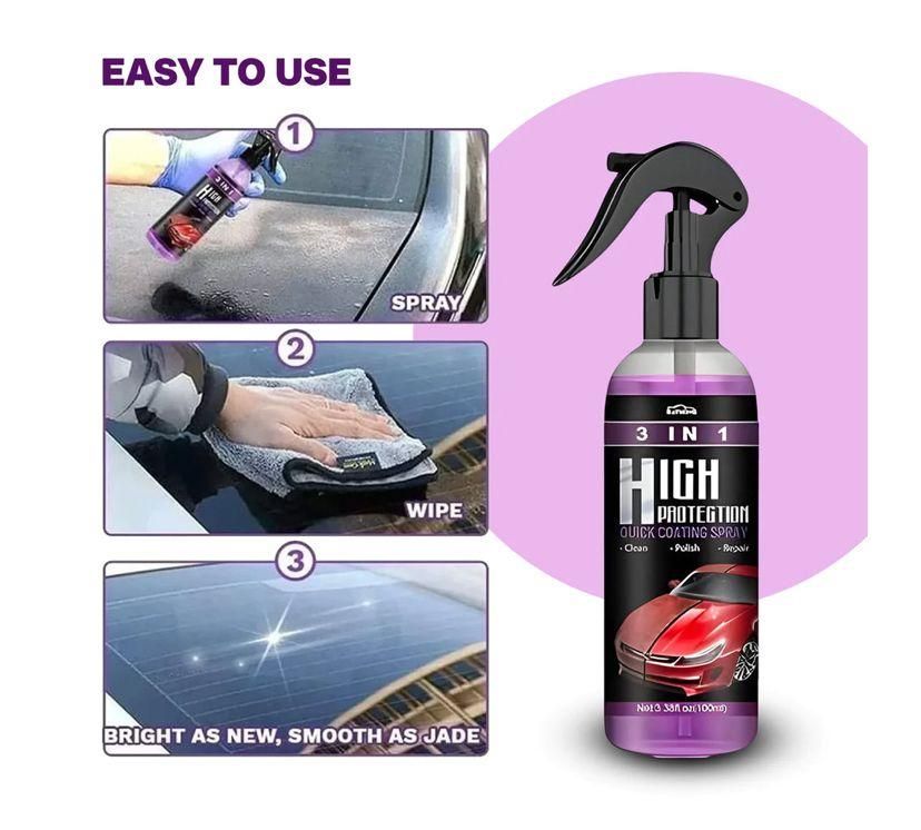 ✨ 3 in 1 High Protection Car Coating Spray (Pack of 2) | Car Cleaning, Polishing & Shine Spray ✨ ckfn0z-i0