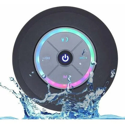 🎶🚿 Mini LED Bluetooth Shower Speaker | Waterproof | Wireless | Suction Cup | Party Lights ✨ ckfn0z-i0