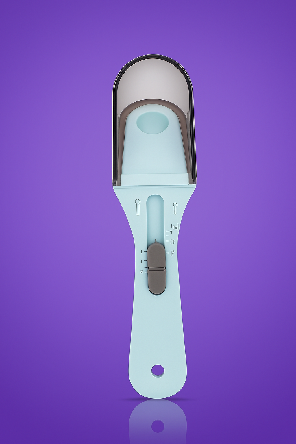 Premium Adjustable Measuring Spoon – Multi-Size Kitchen Measuring Tool with Clear Markings, Space-Saving Design & Easy-Clean Finish for Baking, Cooking & Coffee ckfn0z-i0