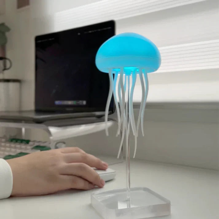 ✨ The Original Jellyfish Lamp™ | Mesmerizing LED Mood Light with Realistic Jellyfish Effect – Perfect Home & Office Décor ✨ ELVY KART